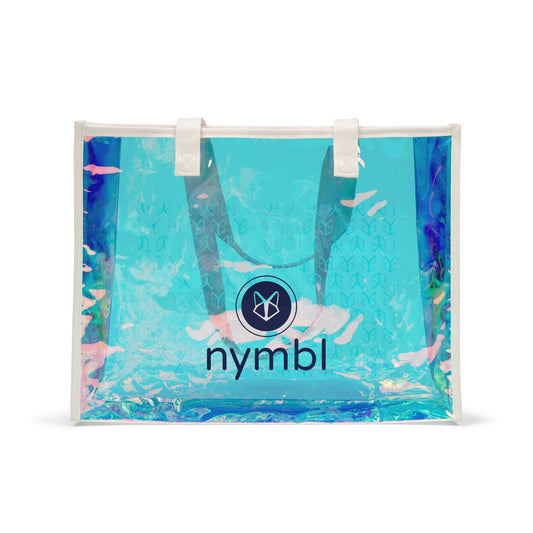Beach Holographic Tote Bag