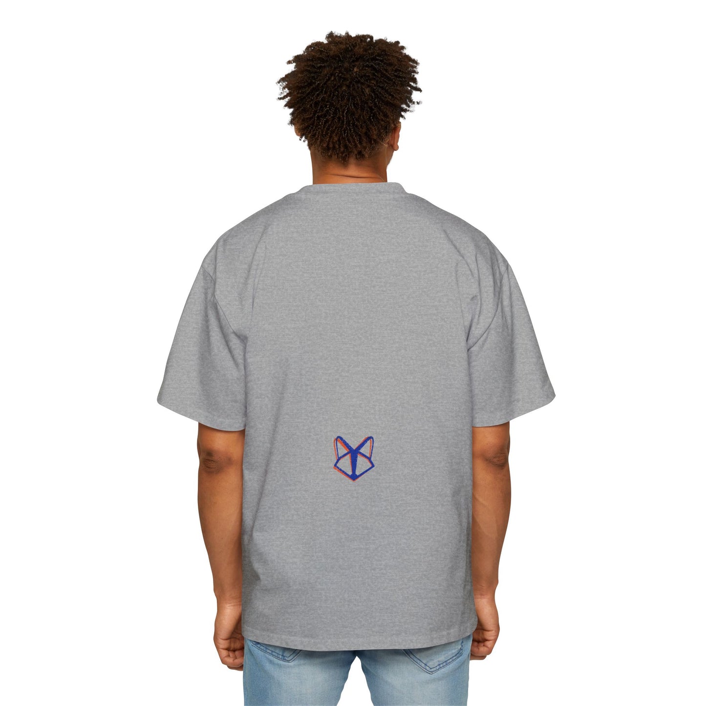 Nymbl Oversized Tee — Vertical Script Logo Unisex