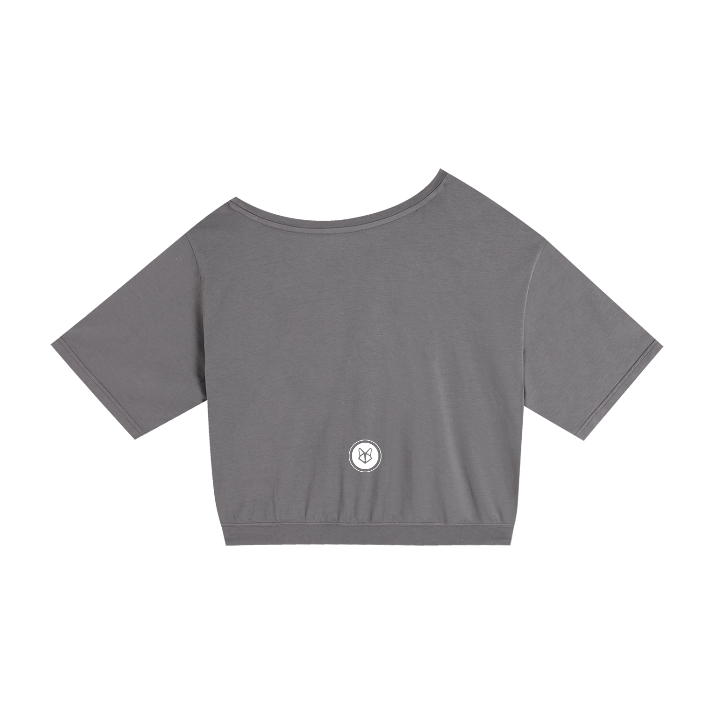 Asymmetric Shoulder Oversized Cotton T-Shirt