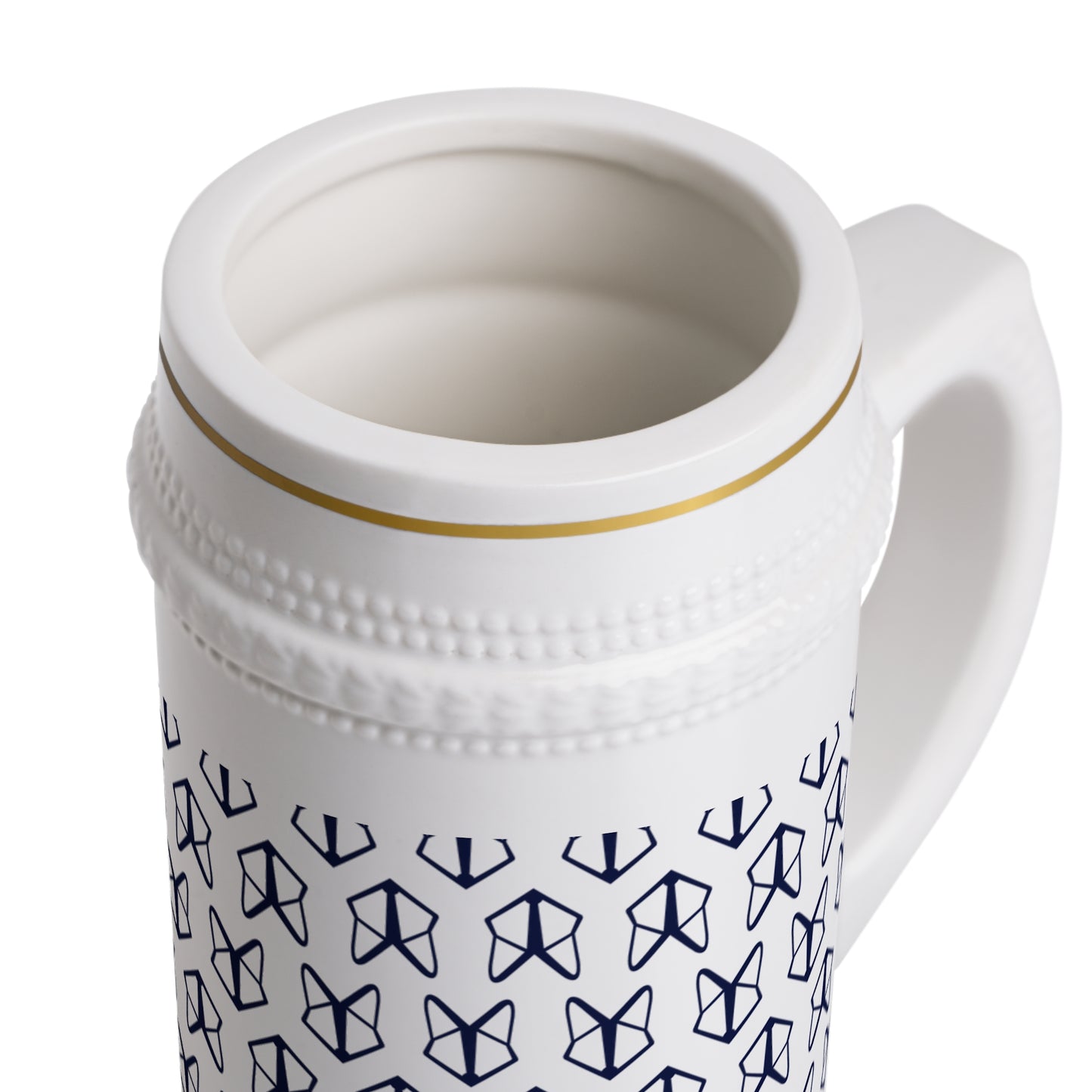 Nymbl Stein Mug for Beer - Dark Blue