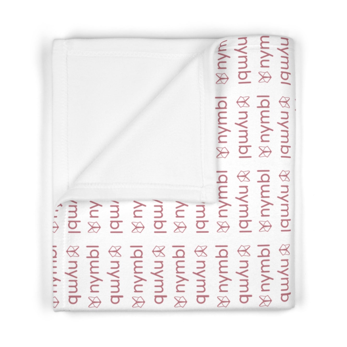 Nymbl Pink Baby Blanket — Soft Fleece Infant Throw