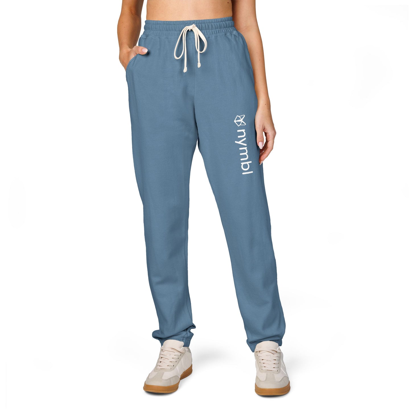 Nymbl Vertical Script Logo Sweatpants - Unisex