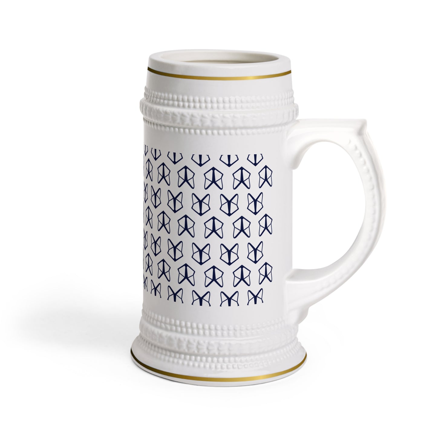 Nymbl Stein Mug for Beer - Dark Blue