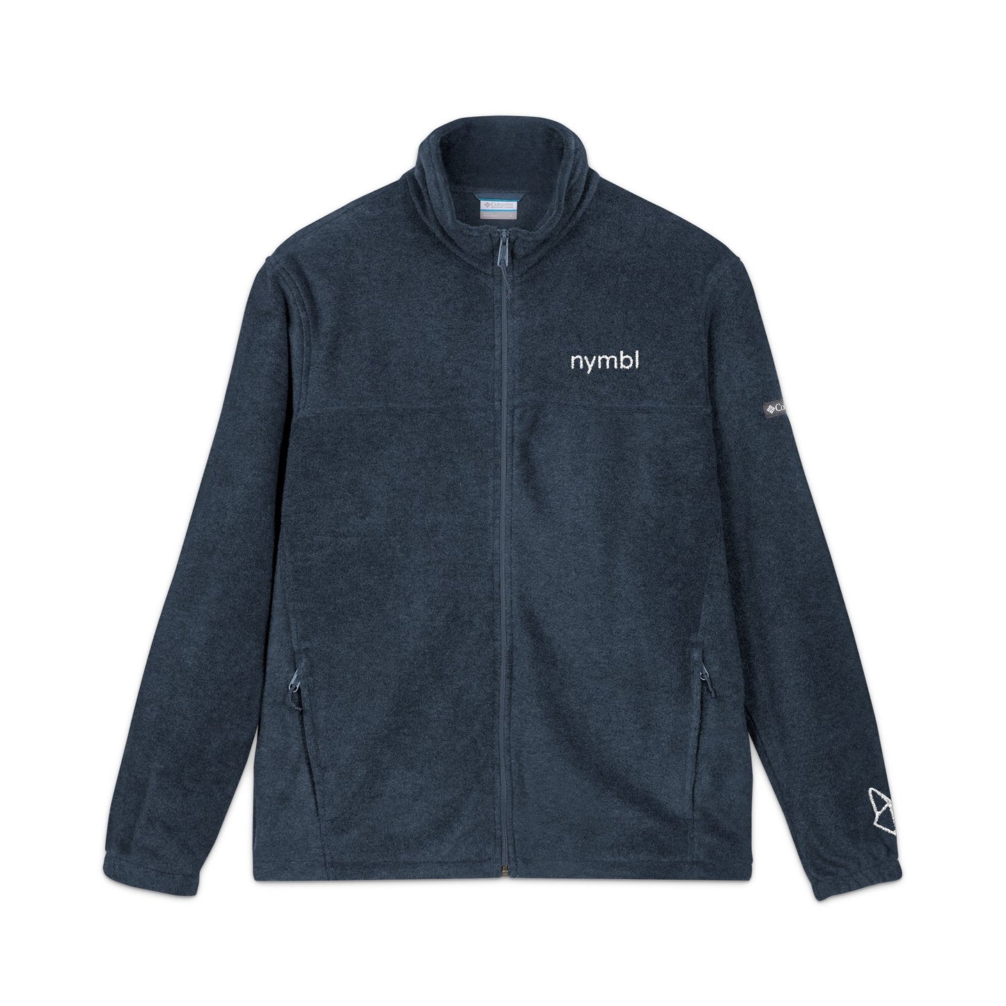 Nymbl Columbia Embroidered Fleece Jacket – Unisex