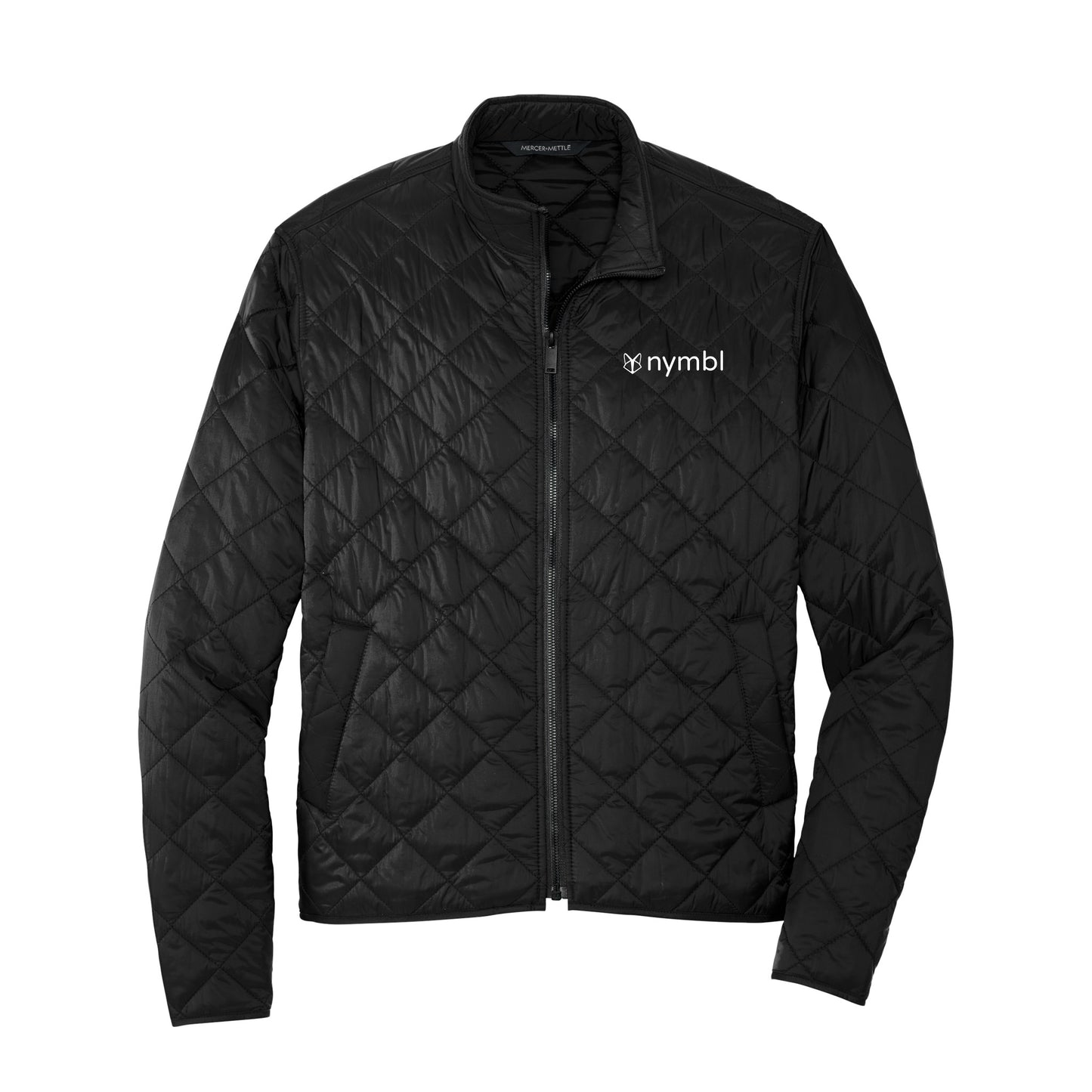 Nymbl Quilted Full-Zip Jacket -Embroidered- Unisex