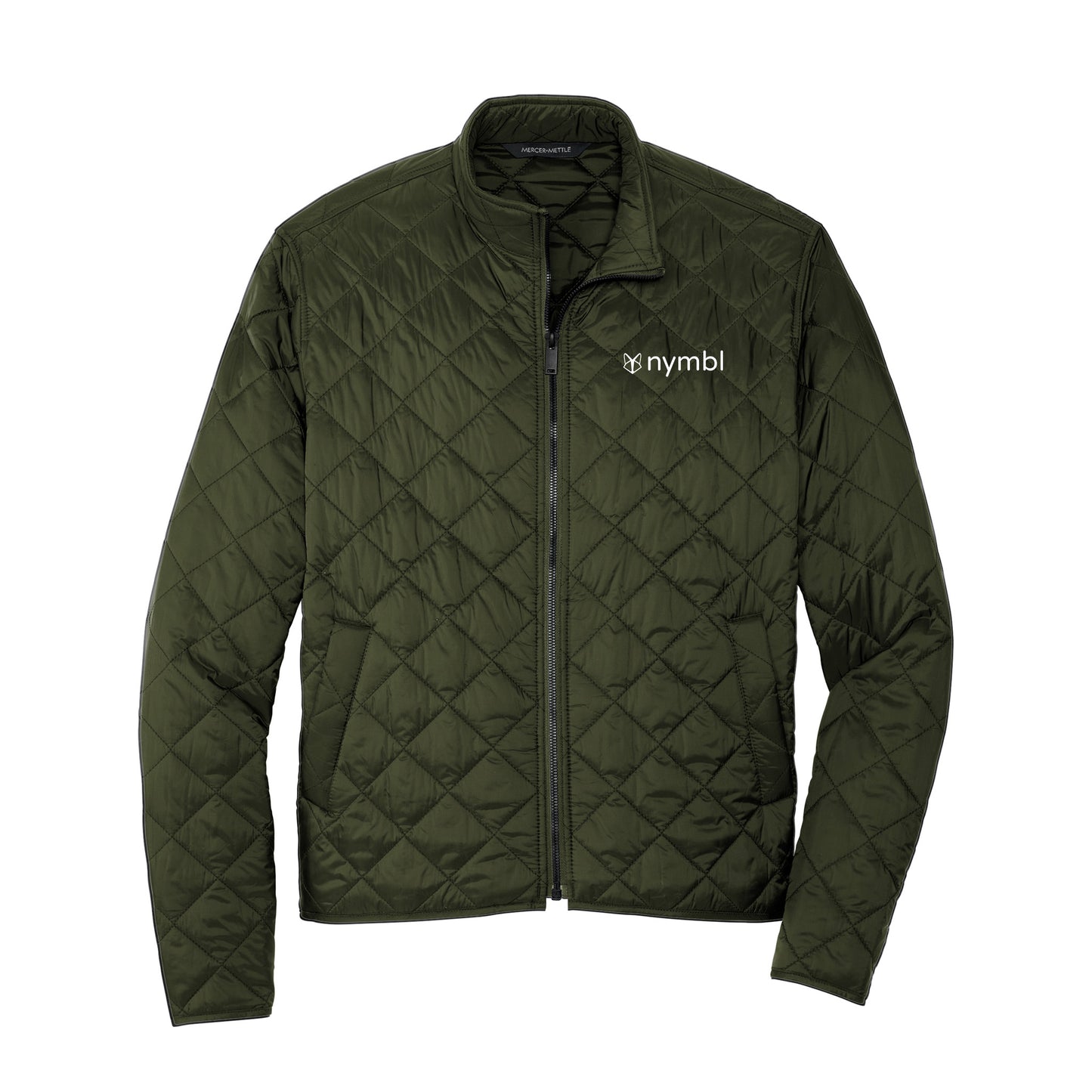 Nymbl Quilted Full-Zip Jacket -Embroidered- Unisex