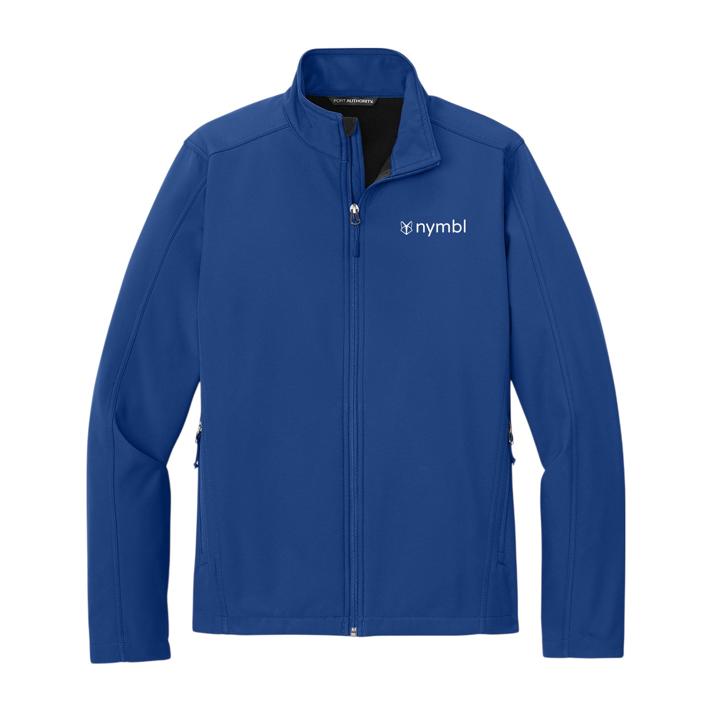 Nymbl Embroidered Soft Shell Jacket — Men's Lightweight Windproof Coat