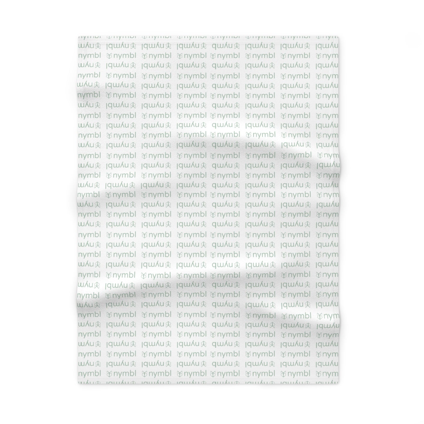 Nymbl Green Baby Blanket — Soft Fleece Infant Throw