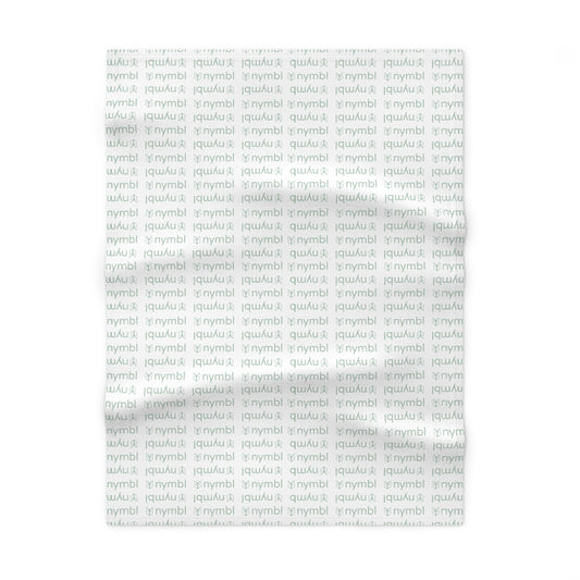 Nymbl Green Baby Blanket — Soft Fleece Infant Throw