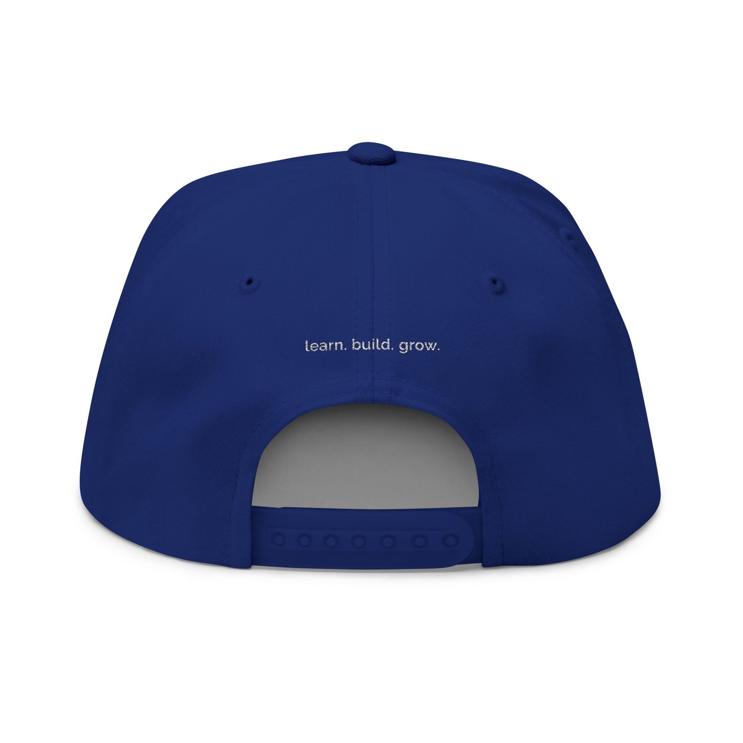 Nymbl Embroidered Flat Bill Cap — Snapback Hat