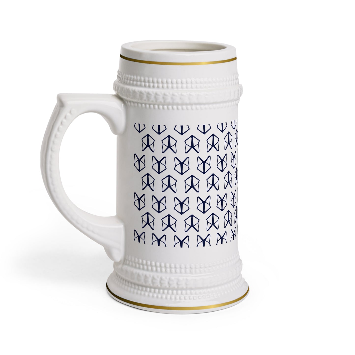 Nymbl Stein Mug for Beer - Dark Blue