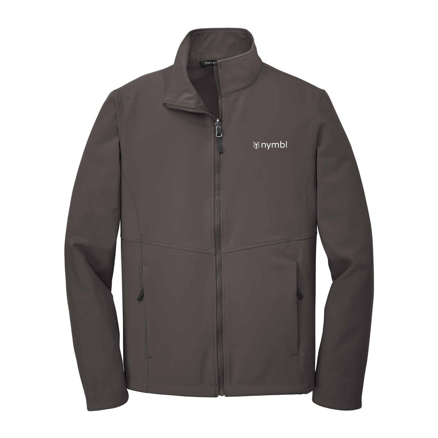 Nymbl Embroidered Soft Shell Jacket – Men's Lightweight Windproof Coat